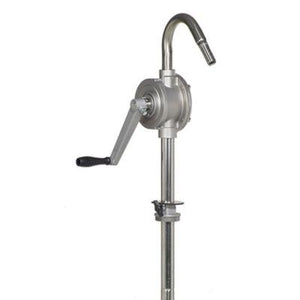 Zee Line Stainless Steel Rotary Hand Drum Pump - PTFE Seals