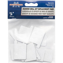 Load image into Gallery viewer, Marshalltown DS14RM 12pk Diamond Drill Bit Replacement Pads