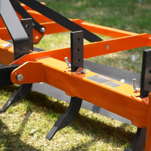 Load image into Gallery viewer, MechMaxx 72" Heavy Duty Land Leveler Land Plane Scraper Grader with Shanks 3 Point Hitch, LP72