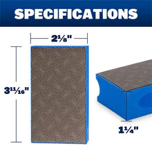 Load image into Gallery viewer, Marshalltown DTSB400 400 Grit Polishing Diamond Sanding Block (8/Pack)