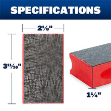 Load image into Gallery viewer, Marshalltown DTSB60 60 Grit Coarse Diamond Sanding Block (8/Pack)
