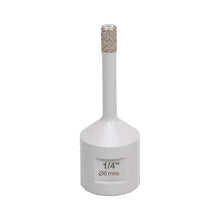 Load image into Gallery viewer, Marshalltown DTT14 1/4" (6mm) DIAMOND HOLE SAW FOR GRINDER (10/Pack)