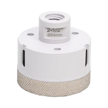 Load image into Gallery viewer, Marshalltown DTT212 2-1/2" (64mm) DIAMOND HOLE SAW FOR GRINDER (5/Pack)