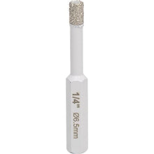 Load image into Gallery viewer, Marshalltown DTTD14 1/4" (6.5mm) DIAMOND HOLE SAW FOR DRILL (10/Pack)