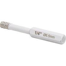 Load image into Gallery viewer, Marshalltown DTTD14 1/4" (6.5mm) DIAMOND HOLE SAW FOR DRILL (10/Pack)