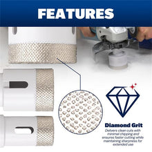 Load image into Gallery viewer, Marshalltown DTTLTC Arranged Diamond Tools Plumbing Kit (10/Pack)
