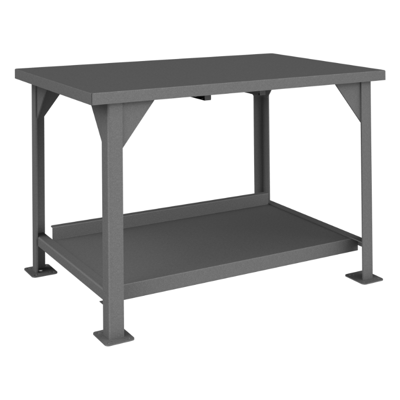 Durham DWB-3048-95 Workbench, Lower Shelf, 48 X 30 X 34-1/16