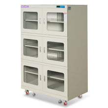 Load image into Gallery viewer, MechMaxx 1-10% RH Electronic Dry Cabinet 1430L ESD Desiccator Cabinet Ultra-Low Humidity Storage, White, EDC1430CW-6