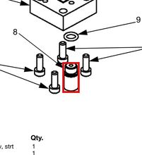 Load image into Gallery viewer, Graco E4000016 Adapter,needle,ll,5/16-28,m,ch - highlighted in parts diagram