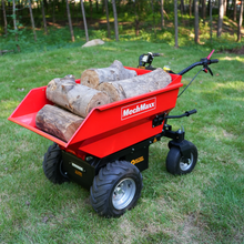 Load image into Gallery viewer, MechMaxx 1100Lbs Loading Battery Powered Barrow Electric Mini Dumper for Sale, 1000W 48V Brushless DC Motor, E50