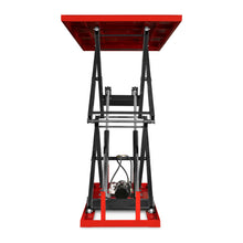 Load image into Gallery viewer, MechMaxx 2200 lbs Capacity Stationary Powered Hydraulic Double Scissor Lift Table, 86.6" x 51.2" Platform, 94.5" Lift Height, UL Certified Motor, ELTD22L