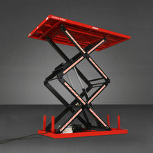 Load image into Gallery viewer, MechMaxx 2200 lbs Capacity Stationary Powered Hydraulic Double Scissor Lift Table, 86.6" x 51.2" Platform, 94.5" Lift Height, UL Certified Motor, ELTD22L
