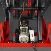 Load image into Gallery viewer, MechMaxx 4400 lb Capacity Stationary Electric Hydraulic Double Scissor Lift Table - 63" x 39.4" Platform, 70.1" Lift Height, UL Certified Motor, ELTD44L