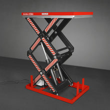 Load image into Gallery viewer, MechMaxx 4400lbs Capacity Stationary Electric Hydraulic Double Scissor Lift Table, 51.2" x 33.5" Platform, 70.1" Lift Height, UL Certified Motor, ELTD44