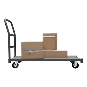 Durham EPT4S30608PN95 Platform Truck, 4 Sockets, 1000 Lbs. Capacity, 30 X 60