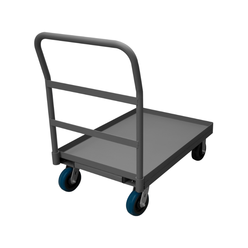 Durham EPTLU24486PU95 Platform Truck, Lips Up, 3600 Lbs. Capacity, 24 X 48