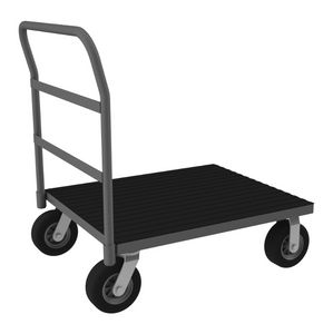 Durham EPTRM30368SPN95 Platform Truck, Non-Slip Mat, 1200 Lbs. Capacity, 30 X 36