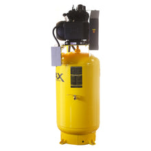 Load image into Gallery viewer, EMAX ESPR10V080V1 Silent Air Industrial 10HP Air Compressor – 38 CFM, 1-Phase 230V, 80-Gal Vertical, Pressure Lube Pump, Auto Drain &amp; Aftercoolers