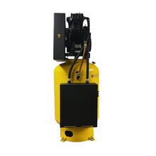 Load image into Gallery viewer, EMAX ESPR15V120Y3-208 Silent Air Industrial 15HP Air Compressor – 38 CFM, 3-Phase 208V, 120-Gal Vertical, Pressure Lube Pump, Auto Drain &amp; Aftercoolers