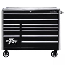 Load image into Gallery viewer, Extreme Tools® RX Series 55"W x 25"D 12 Drawer Roller Cabinet 150 lb Slides