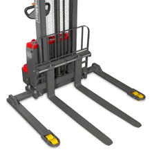 Load image into Gallery viewer, MechMaxx 3300lbs Lithium-ion Electric Straddle Stacker, 98" Lift, Adjustable Legs &amp; Forks, F33-98S