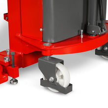 Load image into Gallery viewer, MechMaxx 3300lbs Semi-Electric Straddle Stacker, 138" Lift, Adjustable Legs &amp; Forks, S33-138S