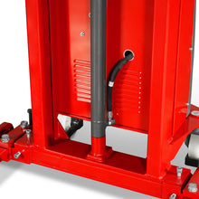 Load image into Gallery viewer, MechMaxx 3300lbs Semi-Electric Straddle Stacker, 138" Lift, Adjustable Legs &amp; Forks, S33-138S