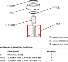 Load image into Gallery viewer, Graco FAA040541 Screw,hhc,5/16-18x2.50,cs,gr8,u - highlighted in parts diagram