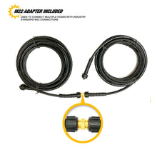 Load image into Gallery viewer, DEWALT 5/16" x 40' 3700 PSI Pressure Washer Hose, M22 x M22 with Adaptor - 80491