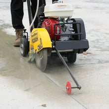 Load image into Gallery viewer, MechMaxx Honda GX160 Walk-Behind Concrete Floor Saw, 14 in Blade, 4 in Cutting Depth, FS350H