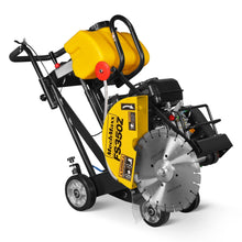 Load image into Gallery viewer, MechMaxx 5.8 HP Walk-Behind Concrete Floor Saw, 14 in Blade, 4 in Cutting Depth, FS350Z