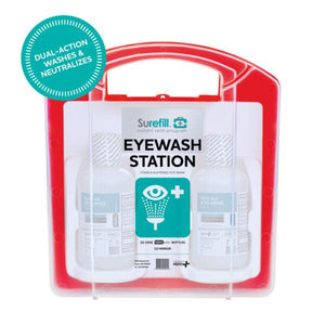 Aero Healthcare AK75EWN SUREFILL™ Emergency Eyewash Station Red