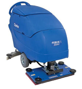 Clarke 05375A FOCUS® II BOOST 28® Automatic Floor Scrubber 242 Ah wet batteries, onboard charger, pad holder and chemical mixing system