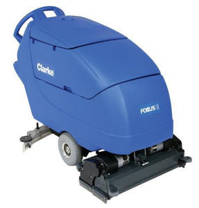 Clarke 05394A FOCUS® II Disc 26 312 Automatic Floor Scrubber Ah maint-free (AGM) batteries, onboard charger, pad holder