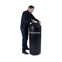 Load image into Gallery viewer, Gas Cylinder Heater Blanket for 100 lb Tanks, Preset 90°F, 120V
