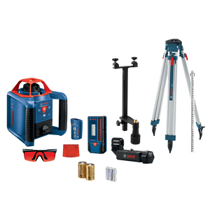 Bosch REVOLVE900 Self-Leveling Horizontal/Vertical Rotary Laser Kit