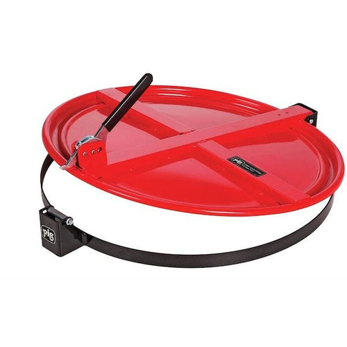 Pig Latching Drum Lid For 55 Gallon Drum, Red