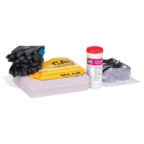 Spill Kit Refill, Black/Yellow, Box