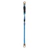 Load image into Gallery viewer, Lanyard, 4 to 6 ft., 310 lbs., one person Weight Capacity, Blue and Black