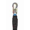 Lanyard, 4 to 6 ft., 310 lbs., one person Weight Capacity, Blue and Black