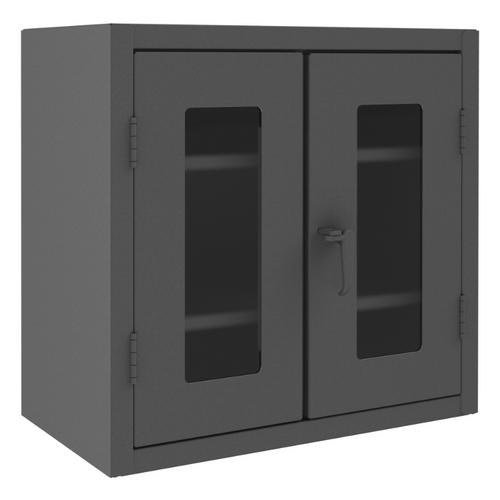 Durham HDCC244842-2S95 Clearview Cabinet, 12 Gauge, 2 Shelves, 48 X 24 X 42