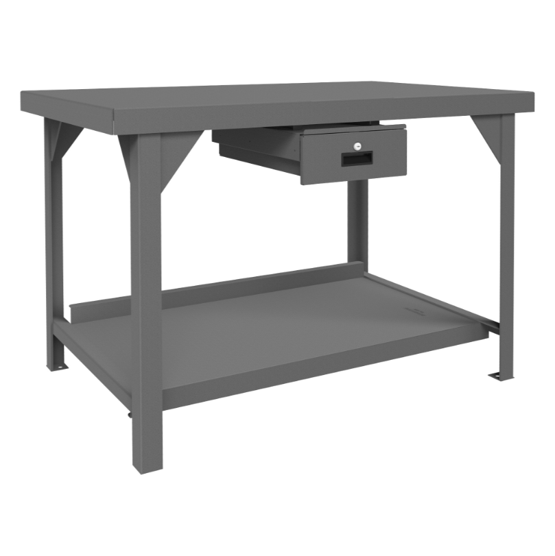 Durham HDWB-3672-177-95 Heavy Duty Workbench, 1 Drawer, 72 X 36