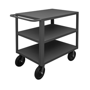 Durham HET-2436-3-5K-95 Heavy Duty Service Truck, 3 Shelves, 24 X 36, 5000 Lbs. Capacity