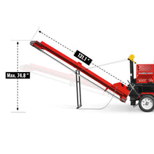 Load image into Gallery viewer, MechMaxx Honda GX390 Engine Firewood Log Splitter Processor with Conveyor, 20ton Splitting Force 22.5" x 15" Log Capacity, 18" Chainsaw, HLS20