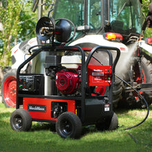 Load image into Gallery viewer, MechMaxx 4000 PSI 4 GPM HONDA E-Start Engine Hot Water Pressure Washer with Hose Reel, HPW40H