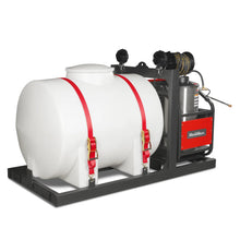 Load image into Gallery viewer, MechMaxx 4000 PSI 4 GPM HONDA E-Start Engine Hot Water Pressure Washer Skid Mounted with 245 Gal Tank, HPW40HBT