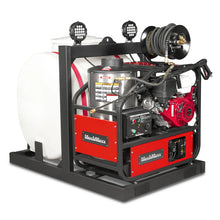 Load image into Gallery viewer, MechMaxx 4000 PSI 4 GPM HONDA E-Start Engine Hot Water Pressure Washer Skid Mounted with 175 Gal Tank, HPW40HT