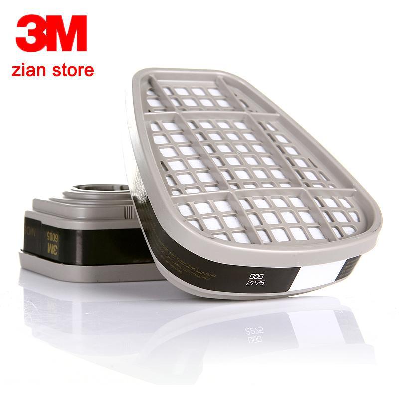 3M Formaldehyde/Organic Vapor Cartridge 6005 (2/Pack)