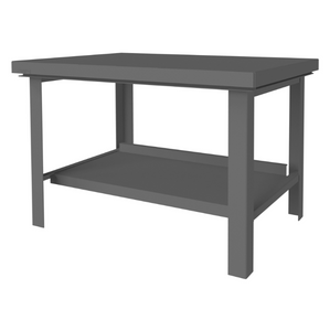 Durham HWB-3648-95 Extra Heavy Duty Workbench, 1 Bottom Shelf, 48 X 36 X 34