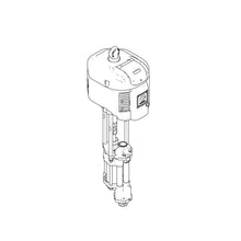 Load image into Gallery viewer, Graco JC40M9 High-Flo 4-Ball Pump, CS, 4:1, Low Noise Exhaust, DataTrak, Open Wet Cup Lower, NPT Fittings, Ultralife Rod/Cylinder